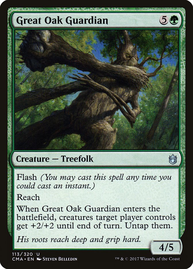 Great Oak Guardian [Commander Anthology] | Clutch Gaming