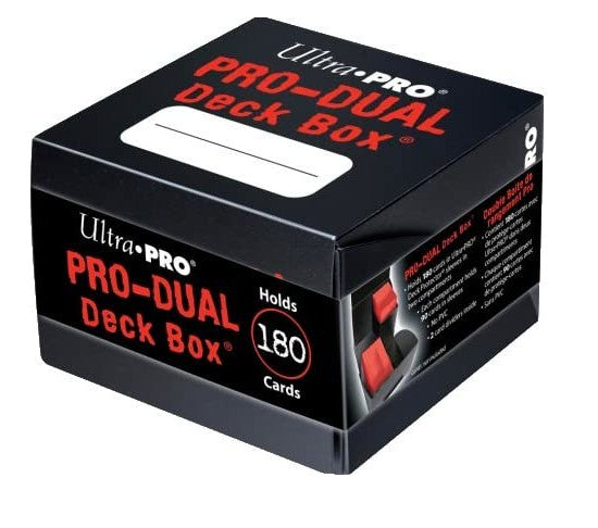 Ultra PRO: Deck Box - PRO-Dual (Standard - Black) | Clutch Gaming