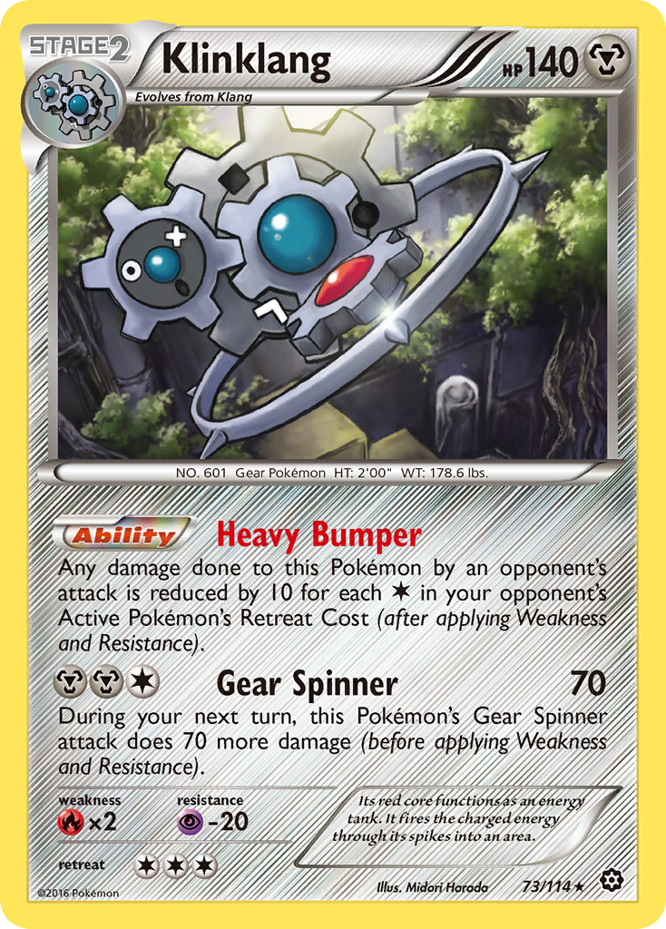 Klinklang (73/114) [XY: Steam Siege] | Clutch Gaming