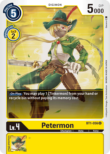 Petermon [BT1-056] [Release Special Booster Ver.1.0] | Clutch Gaming