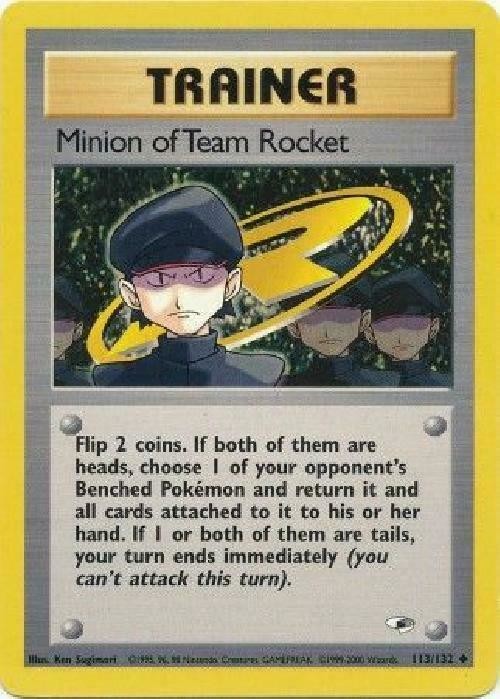 Minion of Team Rocket (113/132) [Gym Heroes Unlimited] | Clutch Gaming