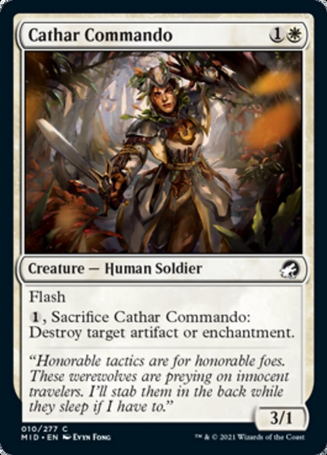 Cathar Commando [Innistrad: Midnight Hunt] | Clutch Gaming