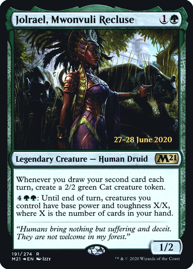 Jolrael, Mwonvuli Recluse [Core Set 2021 Prerelease Promos] | Clutch Gaming