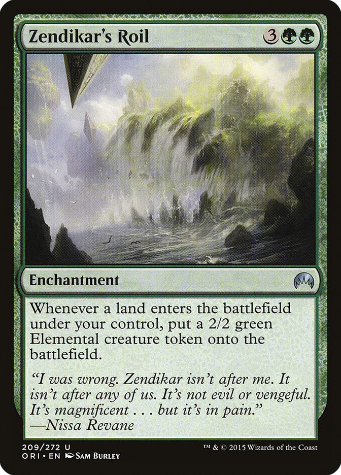 Zendikar's Roil [Magic Origins] | Clutch Gaming