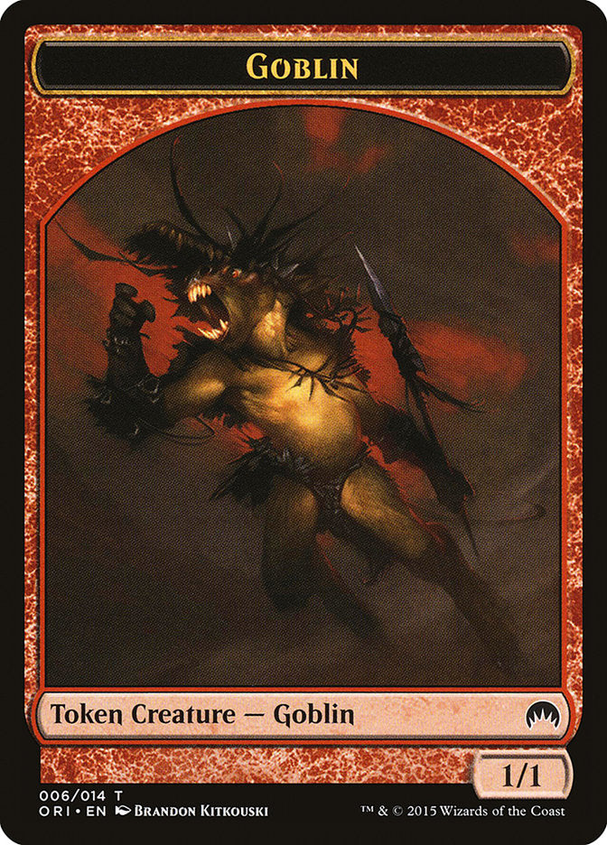 Goblin Token [Magic Origins Tokens] | Clutch Gaming