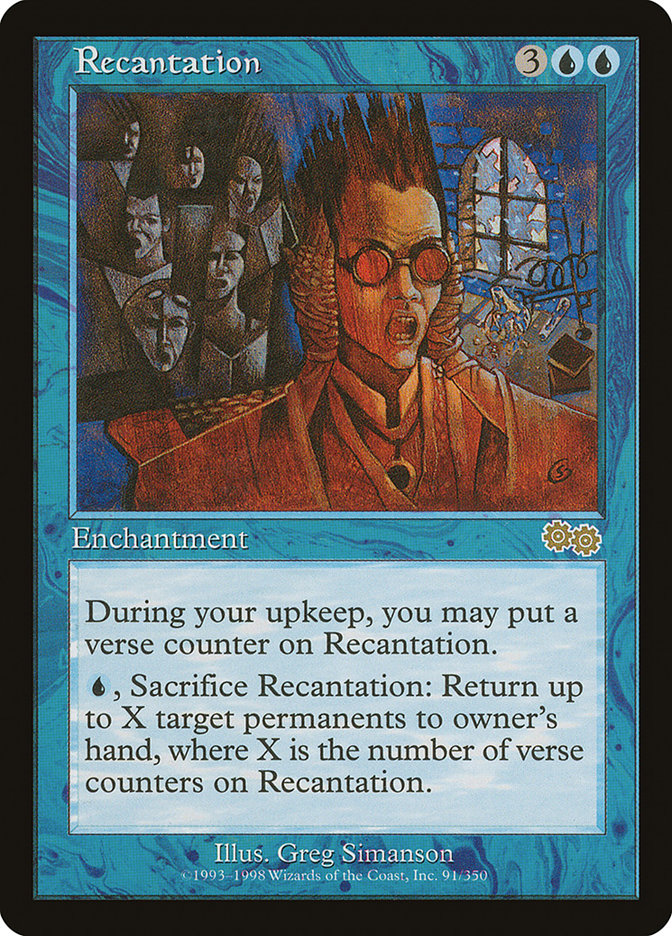 Recantation [Urza's Saga] | Clutch Gaming