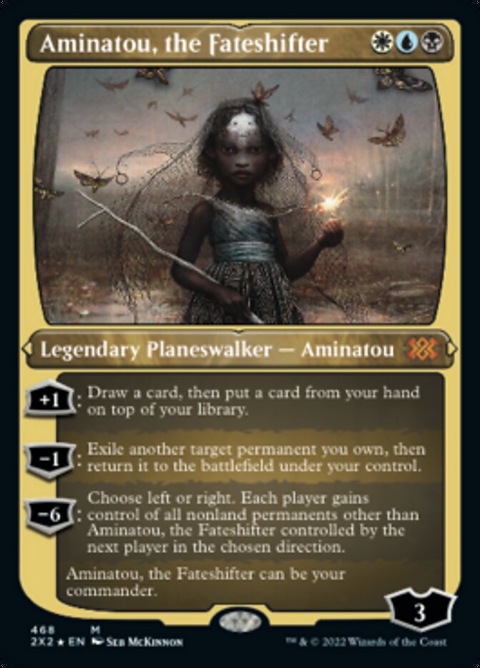 Aminatou, the Fateshifter (Foil Etched) [Double Masters 2022] | Clutch Gaming