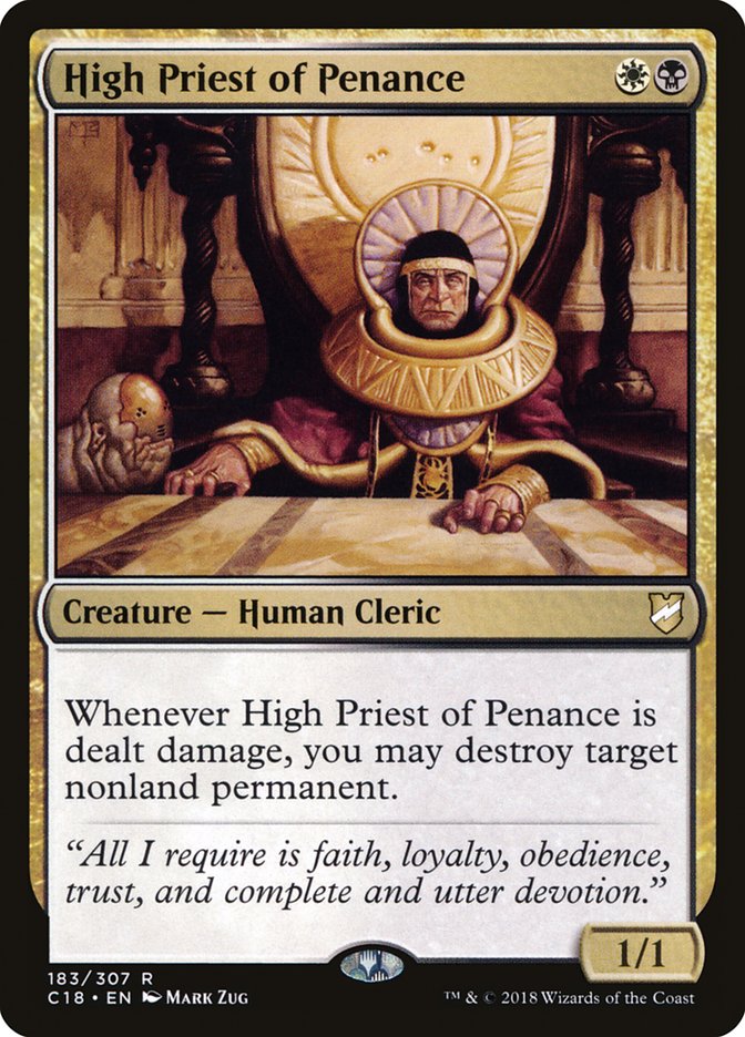 High Priest of Penance [Commander 2018] | Clutch Gaming