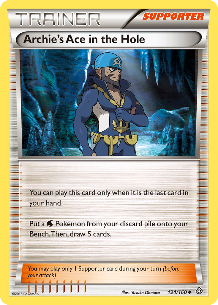 Archie's Ace in the Hole (124/160) [XY: Primal Clash] | Clutch Gaming