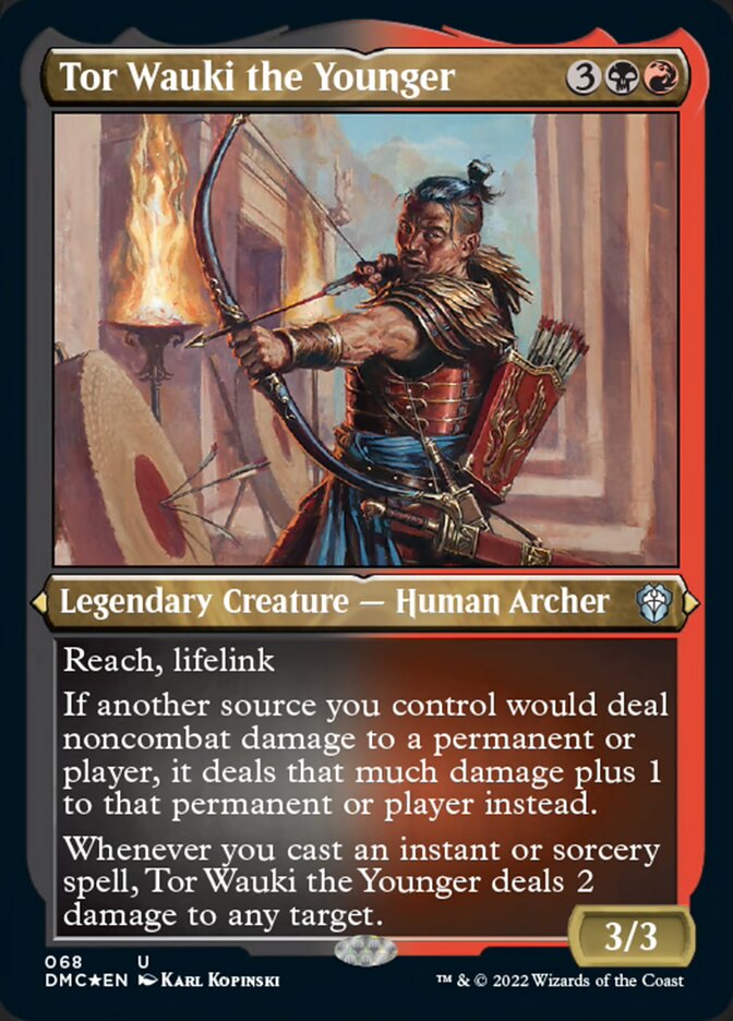 Tor Wauki the Younger (Foil Etched) [Dominaria United Commander] | Clutch Gaming