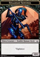 Steadfast Sentinel // Zombie Double-Sided Token [Hour of Devastation Tokens] | Clutch Gaming