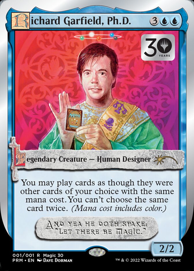 Richard Garfield, Ph.D. [30th Anniversary Promos] | Clutch Gaming