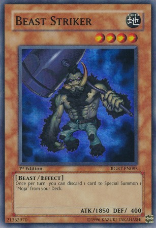 Beast Striker [RGBT-EN085] Super Rare | Clutch Gaming