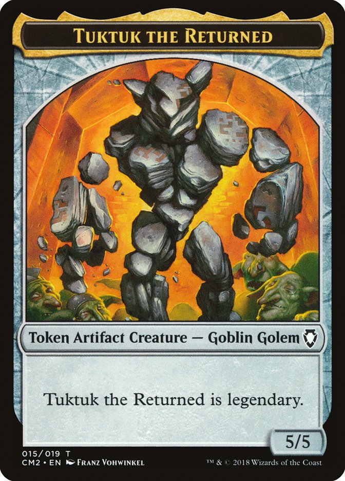 Tuktuk the Returned Token [Commander Anthology Volume II Tokens] | Clutch Gaming