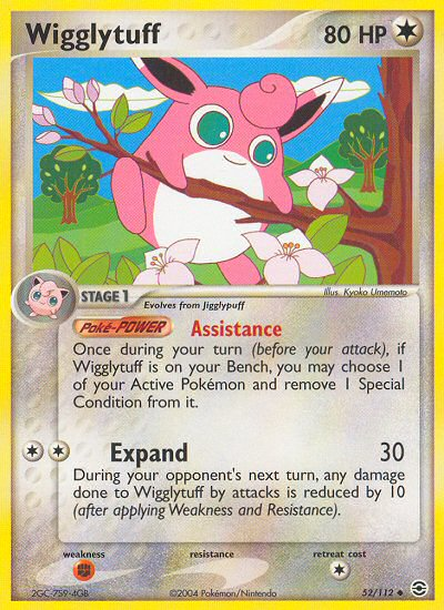 Wigglytuff (52/112) [EX: FireRed & LeafGreen] | Clutch Gaming