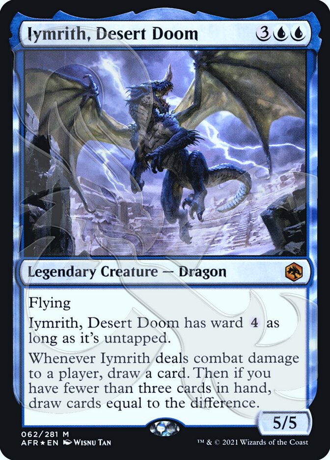 Iymrith, Desert Doom (Ampersand Promo) [Dungeons & Dragons: Adventures in the Forgotten Realms Promos] | Clutch Gaming