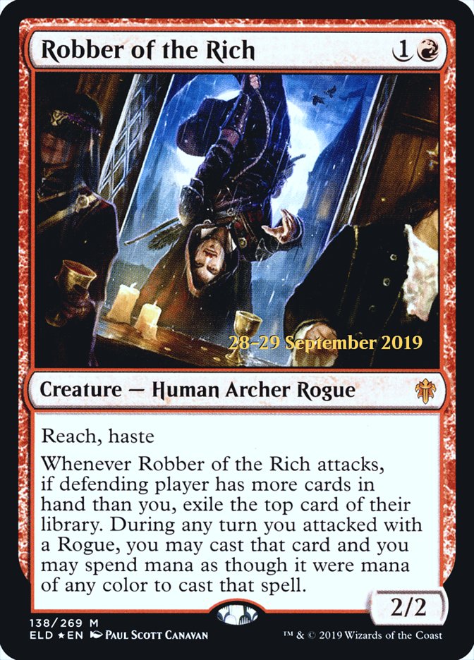 Robber of the Rich [Throne of Eldraine Prerelease Promos] | Clutch Gaming