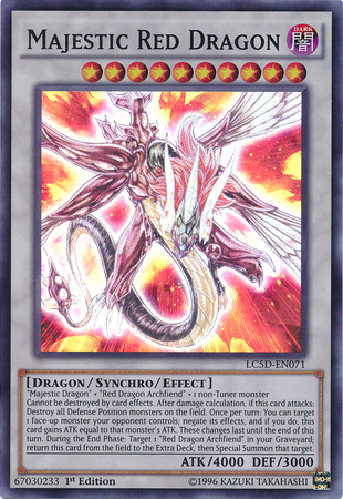 Majestic Red Dragon [LC5D-EN071] Super Rare | Clutch Gaming