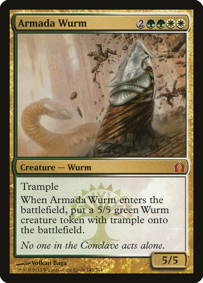 Armada Wurm [Return to Ravnica] | Clutch Gaming