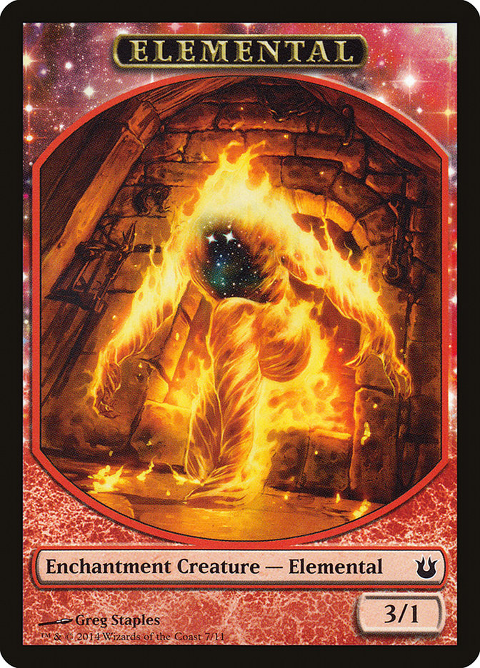 Elemental Token [Born of the Gods Tokens] | Clutch Gaming