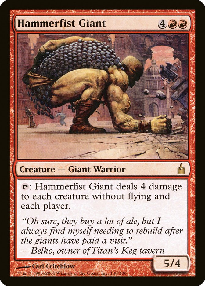 Hammerfist Giant [Ravnica: City of Guilds] | Clutch Gaming