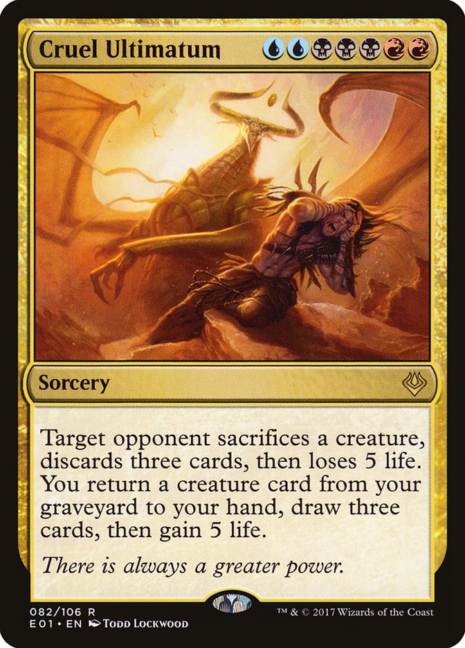 Cruel Ultimatum [Archenemy: Nicol Bolas] | Clutch Gaming