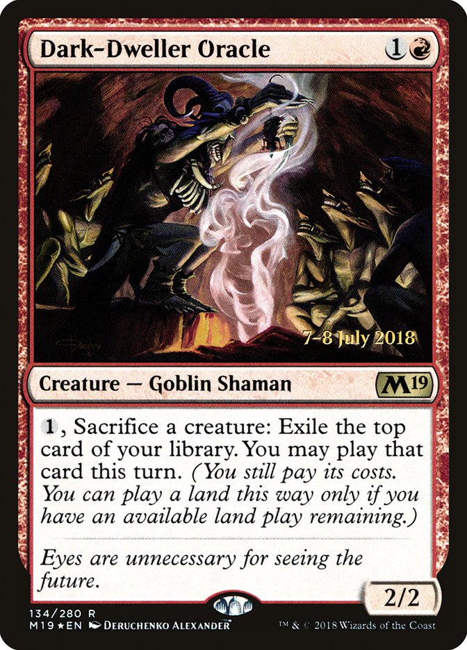 Dark-Dweller Oracle [Core Set 2019 Prerelease Promos] | Clutch Gaming