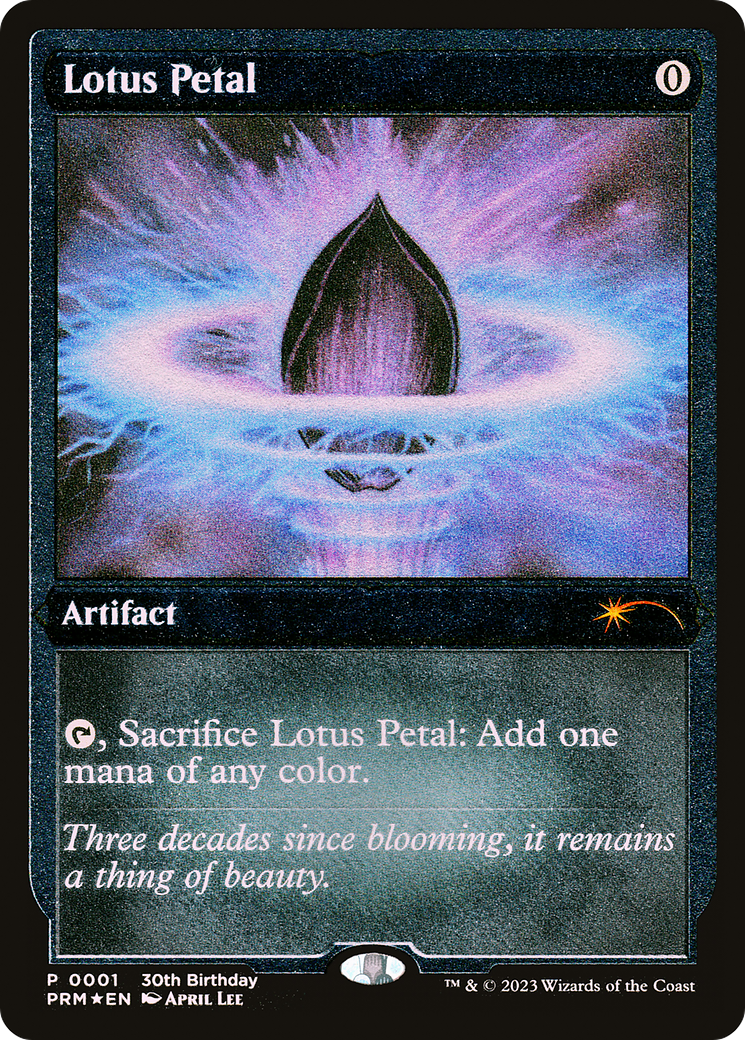 Lotus Petal (Foil Etched) [30th Anniversary Promos] | Clutch Gaming