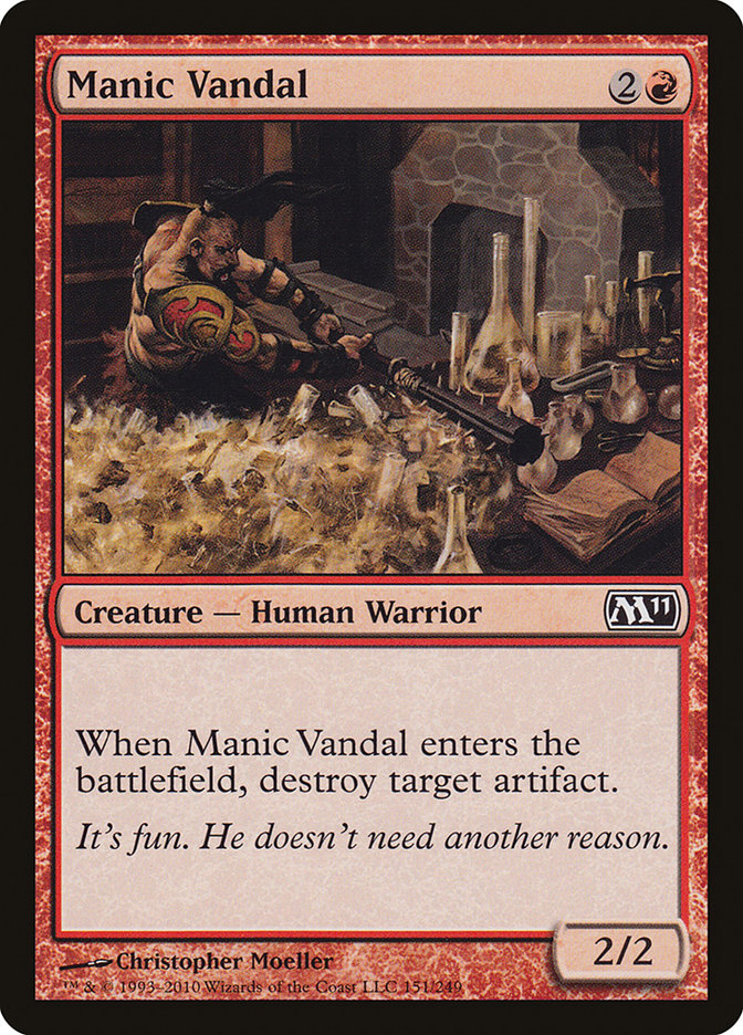 Manic Vandal [Magic 2011] | Clutch Gaming