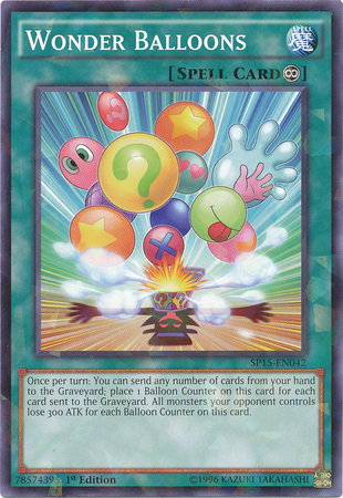 Wonder Balloons [SP15-EN042] Shatterfoil Rare | Clutch Gaming