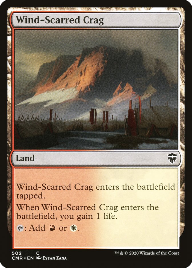 Wind-Scarred Crag [Commander Legends] | Clutch Gaming