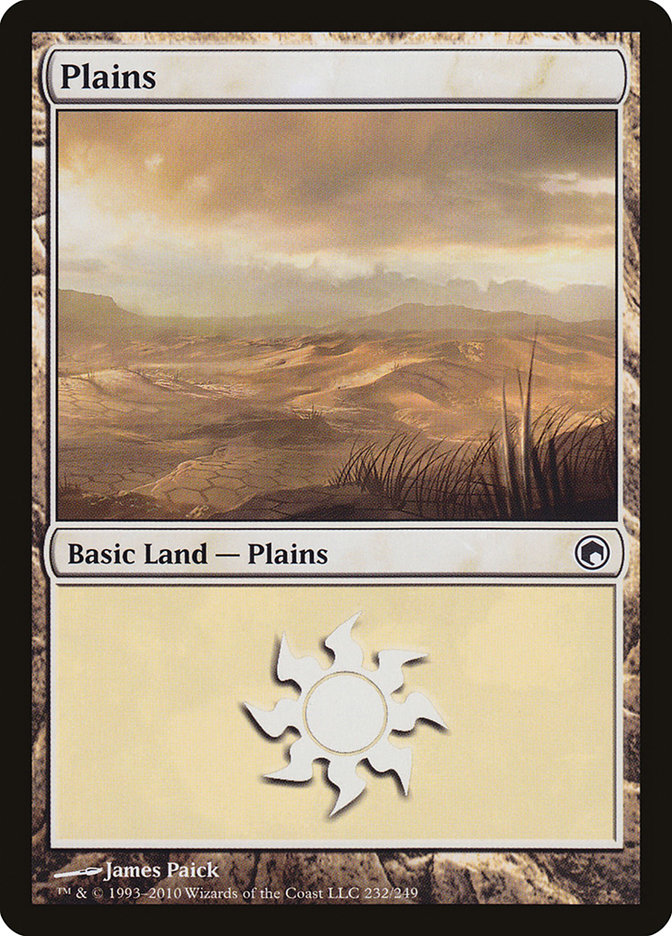 Plains (232) [Scars of Mirrodin] | Clutch Gaming