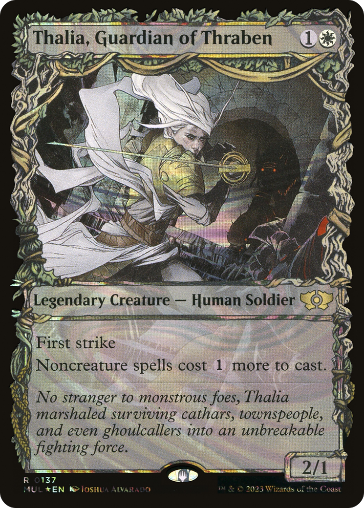 Thalia, Guardian of Thraben (Halo Foil) [Multiverse Legends] | Clutch Gaming