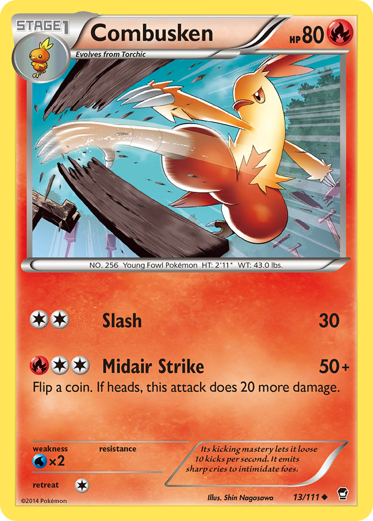 Combusken (13/111) [XY: Furious Fists] | Clutch Gaming