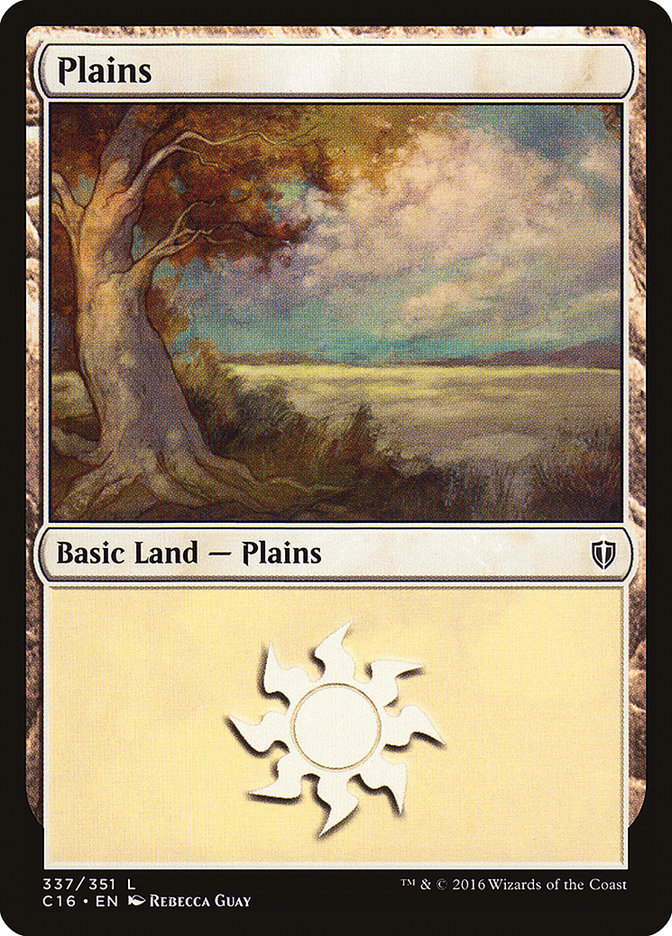 Plains (337) [Commander 2016] | Clutch Gaming