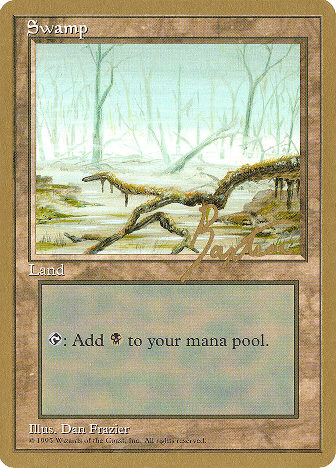 Swamp (gb372) (George Baxter) [Pro Tour Collector Set] | Clutch Gaming