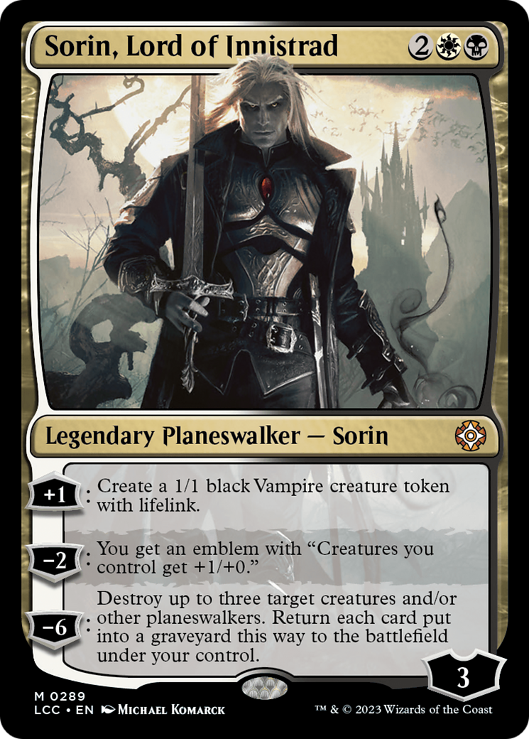 Sorin, Lord of Innistrad [The Lost Caverns of Ixalan Commander] | Clutch Gaming