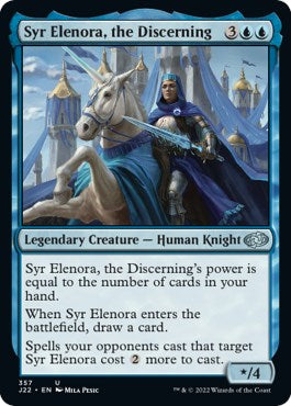 Syr Elenora, the Discerning [Jumpstart 2022] | Clutch Gaming
