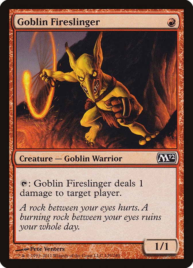 Goblin Fireslinger [Magic 2012] | Clutch Gaming