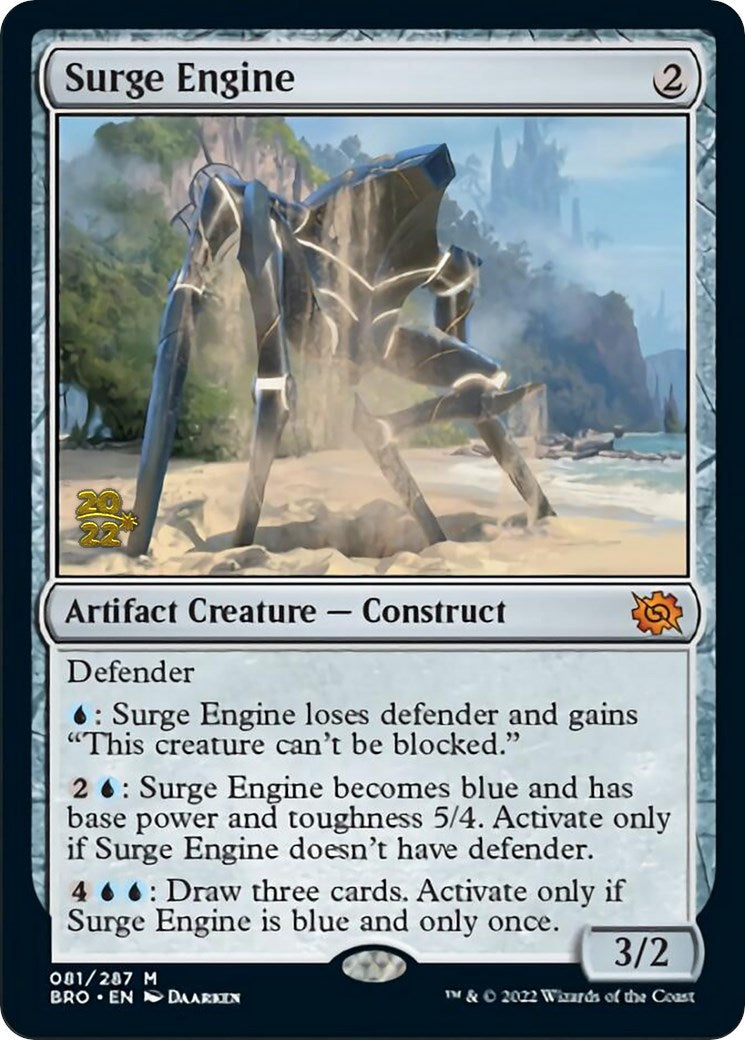 Surge Engine [The Brothers' War Prerelease Promos] | Clutch Gaming