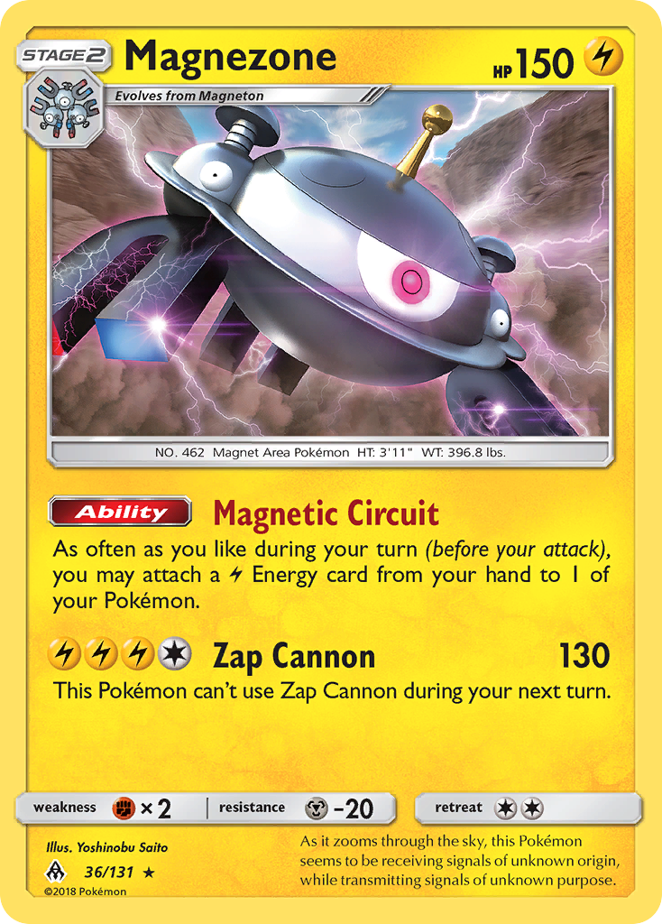 Magnezone (36/131) [Sun & Moon: Forbidden Light] | Clutch Gaming