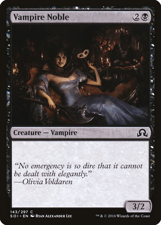 Vampire Noble [Shadows over Innistrad] | Clutch Gaming