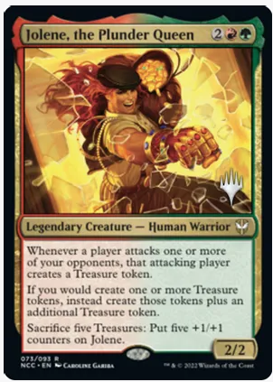 Jolene, the Plunder Queen (Promo Pack) [Streets of New Capenna Commander Promos] | Clutch Gaming