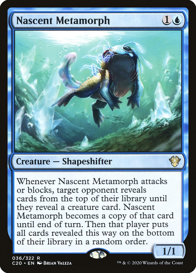 Nascent Metamorph [Commander 2020] | Clutch Gaming