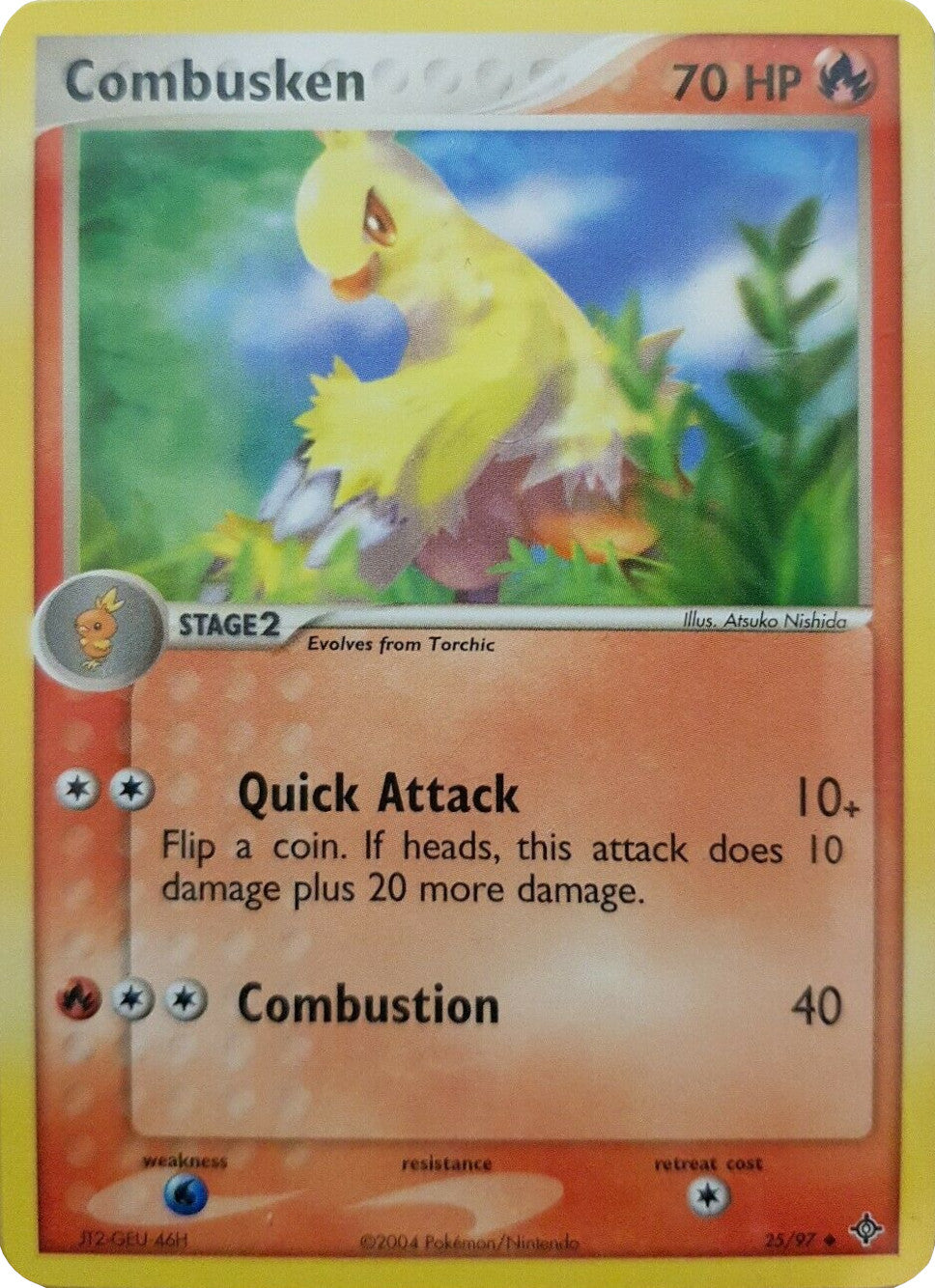 Combusken (25/97) [EX: Battle Stadium] | Clutch Gaming