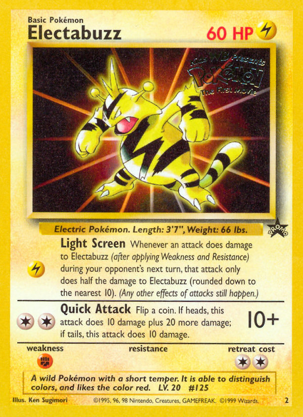 Electabuzz (2) [Wizards of the Coast: Black Star Promos] | Clutch Gaming