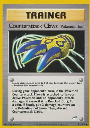 Counterattack Claws (97/105) [Neo Destiny Unlimited] | Clutch Gaming