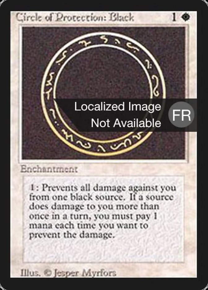 Circle of Protection: Black [Foreign Black Border] | Clutch Gaming