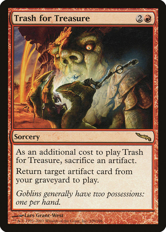 Trash for Treasure [Mirrodin] | Clutch Gaming