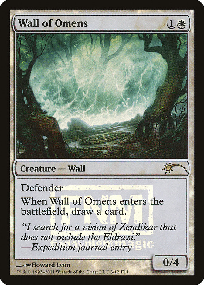 Wall of Omens [Friday Night Magic 2011] | Clutch Gaming